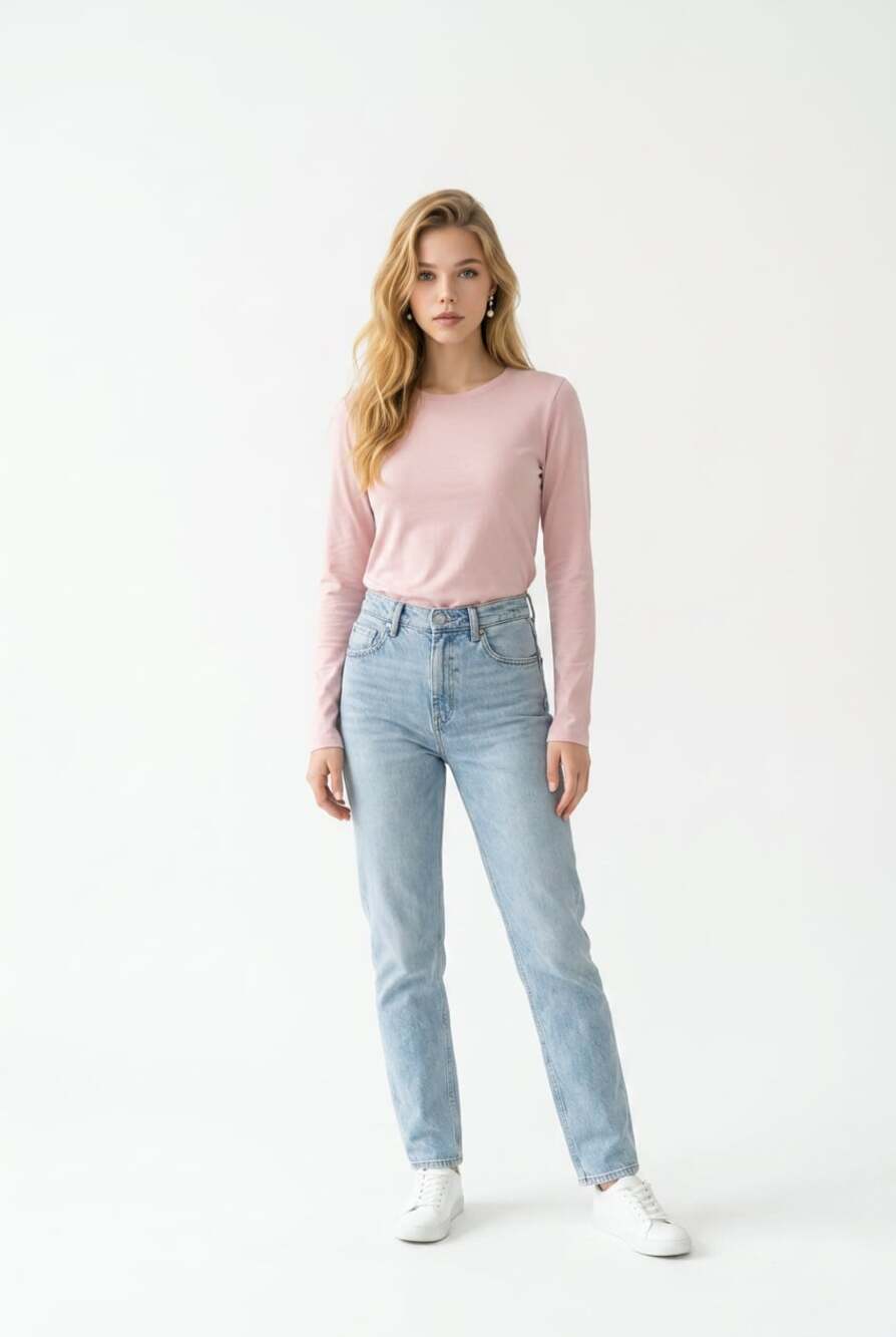 Very Soft Long Sleeve T-shirt - Pink